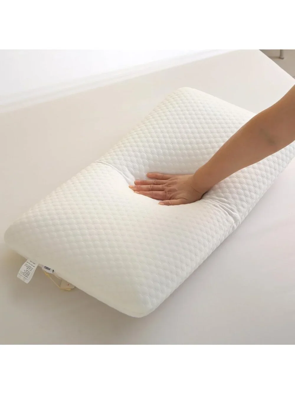 〽️Memory Foam Bed Pillows Queen Size Pillow for Neck Pain Relief Washable Cover